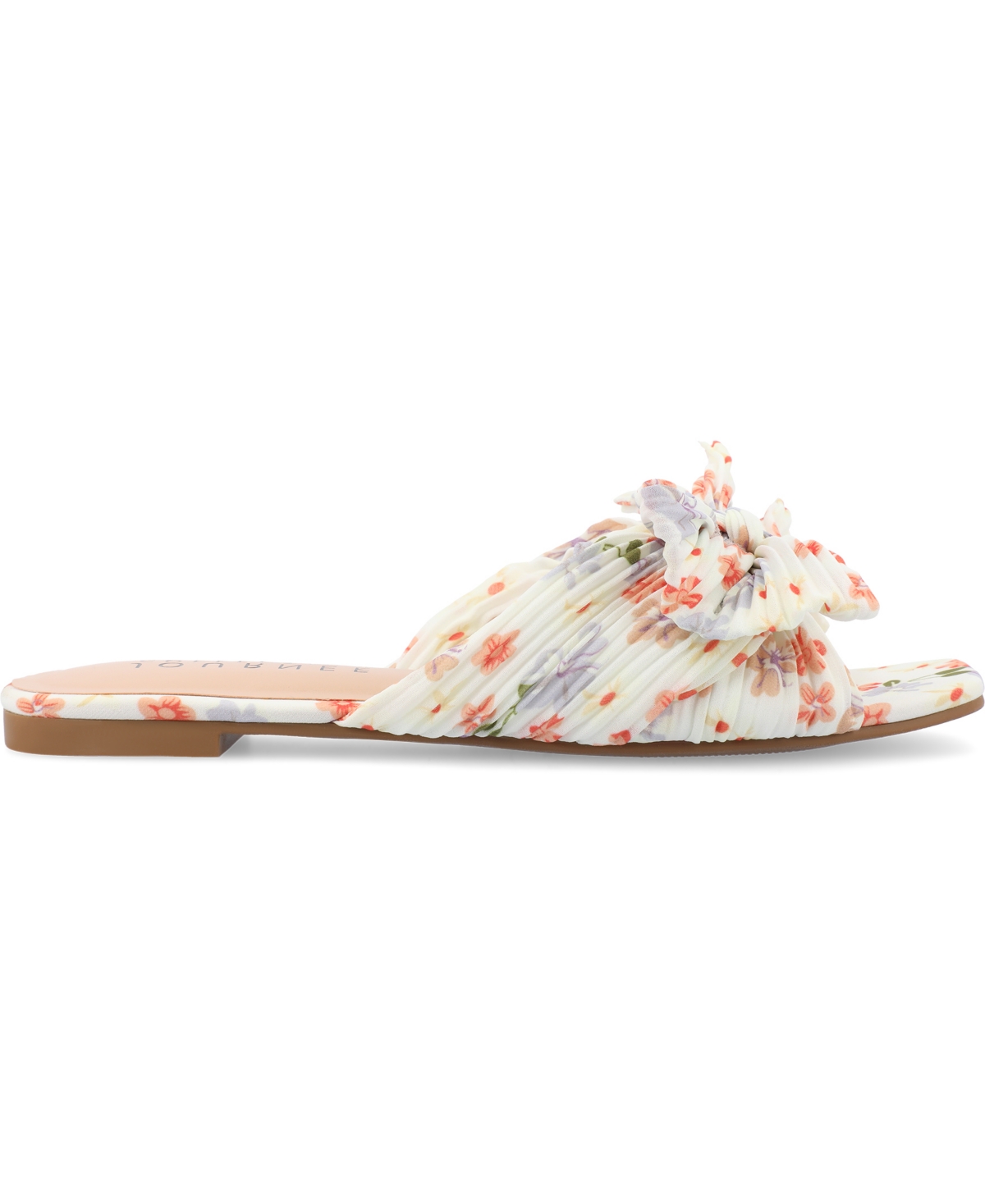 Journee Collection Collection Women's Tru Comfort Foam Serlina Wide Width Sandal In Light Floral