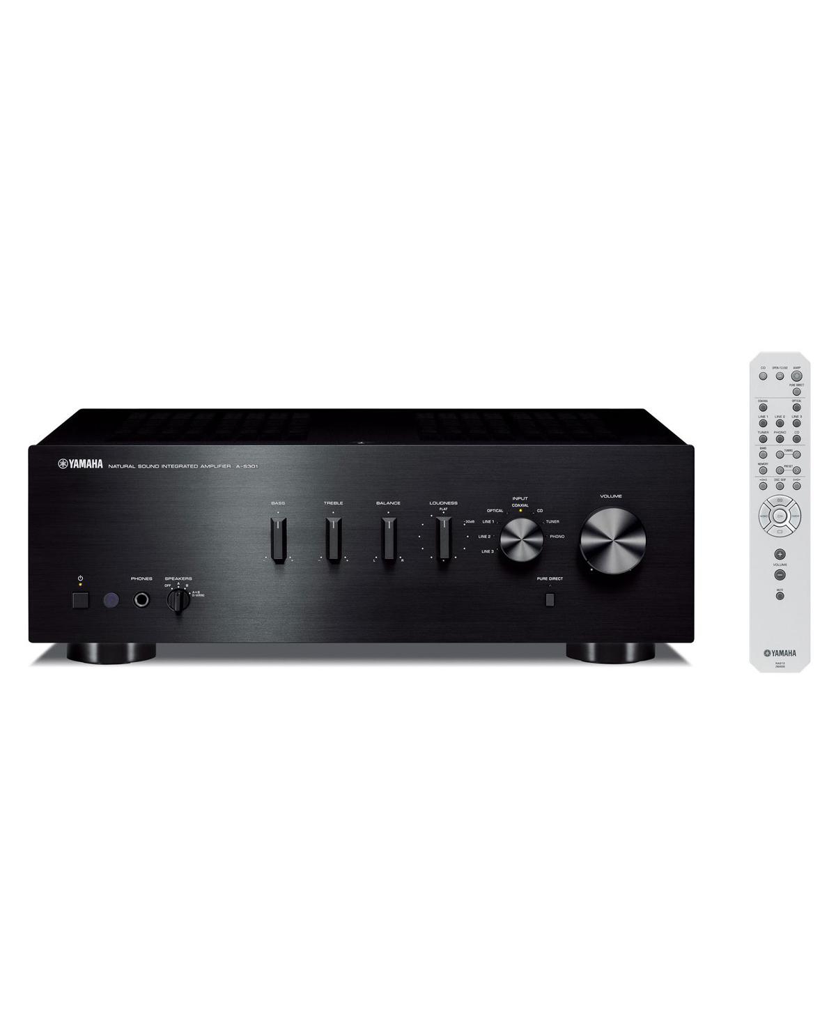Yamaha A-S301 Integrated Amplifier (Black)