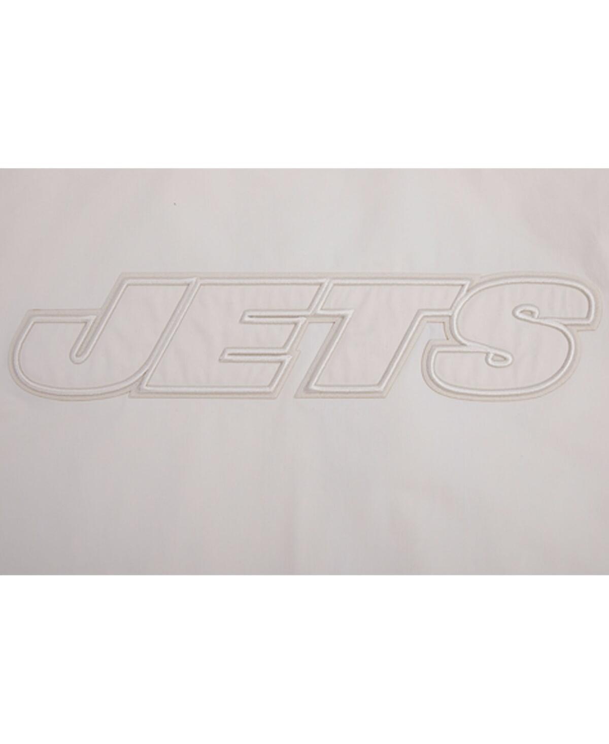 Shop Freeze Max Men's Pro Standard Cream New York Jets Neutral Full-zip Jacket