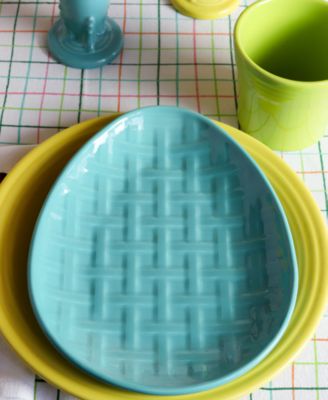 Embossed Egg Plate