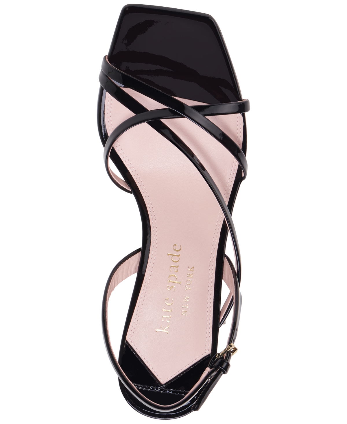 Shop Kate Spade Women's Renee Strappy Slingback Dress Sandals In Pale Gold
