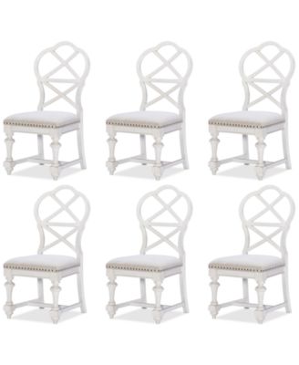 Mandeville 6 Pc. X-Back Chair Set