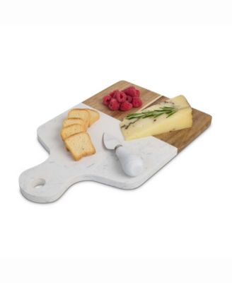 Maison Du Fromage 4-Piece Charcuterie Rectangular Cheese Board and Cheese Tools Set