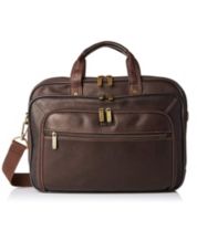 Macy's men's hot sale leather messenger bags