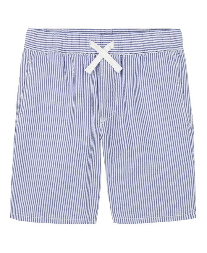 Tommy Hilfiger Little Boys Seersucker Stripe Pull-On Shorts - Macy's