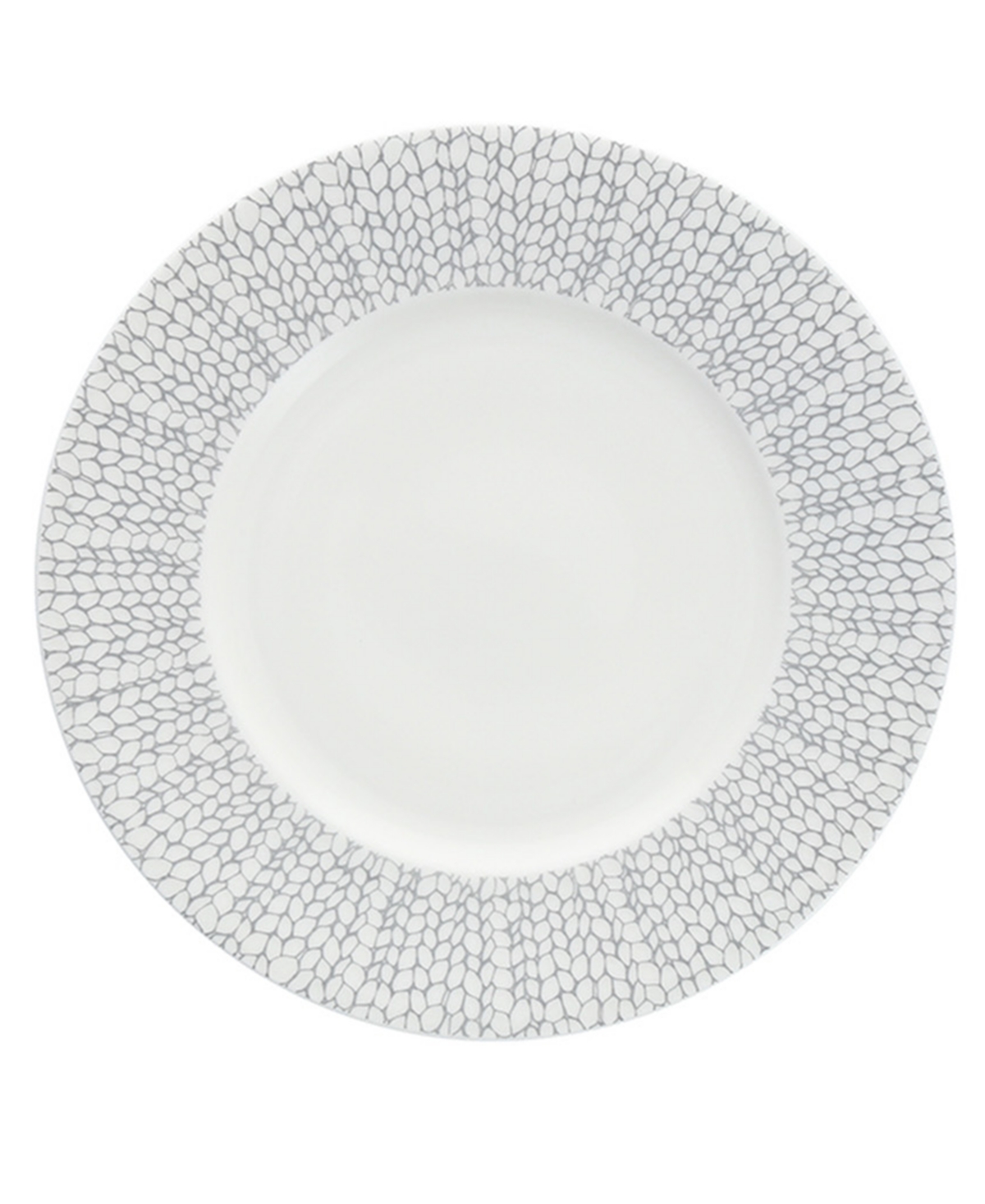 Fortessa Amanda Embossed Bread & Butter Plates, Set Of 4 In Gray