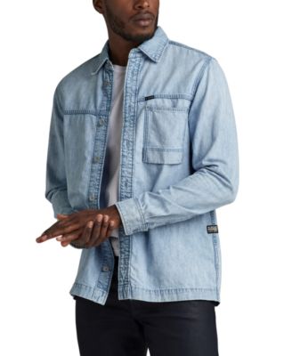 G-Star Raw - Men's Straight Fit Sun Faded Denim Jacket