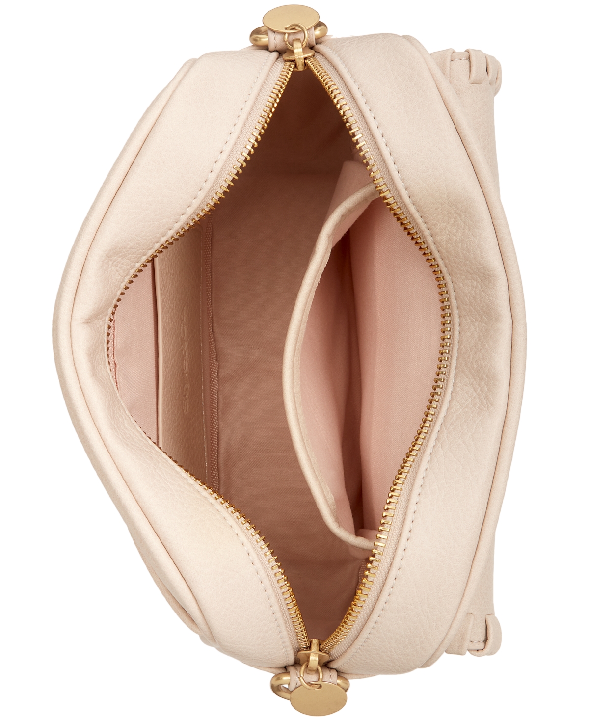 Style & Co Whip-stitch Camera Crossbody, Created For Macy's In Alabaster