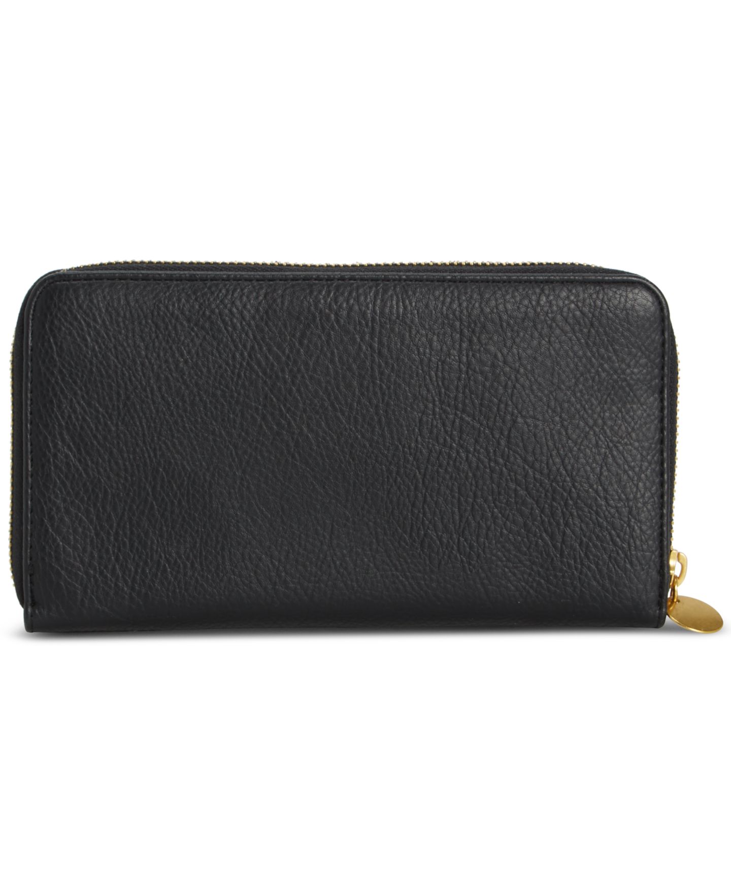 Женский кошелёк Style & Co Whip-Stitch Zip Wallet, цвет: Чёрный — фото 2