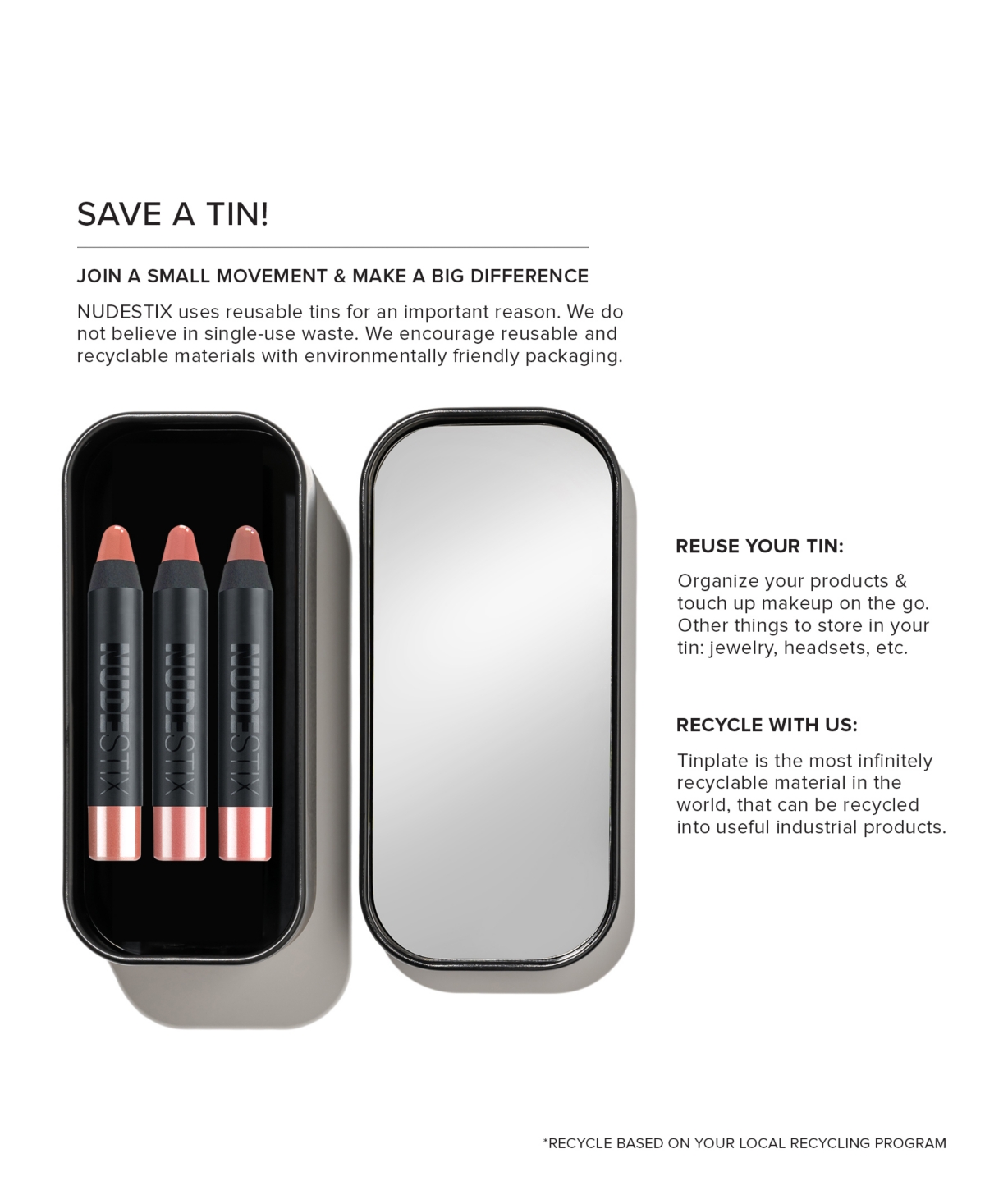 Nudestix Nude Natural Lips Mini Lip Kit In Nude Natural