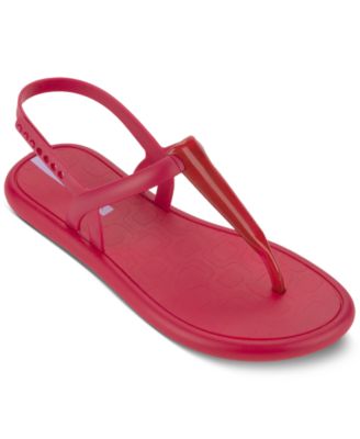 Ipanema - Glossy Casual Flat Thong Sandals