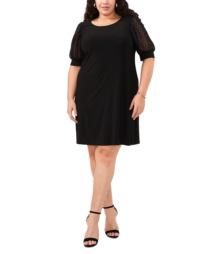 Chiffon swing hotsell dress plus size