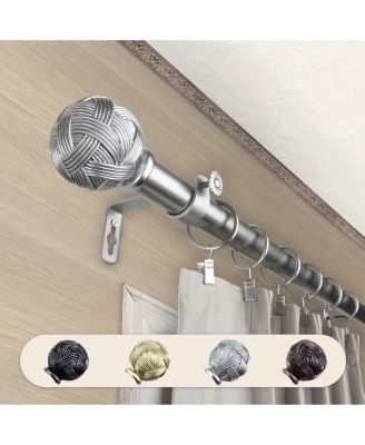 Rod Desyne - Twine Single Curtain Rod 28" - 48"