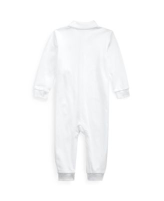 Baby Boys Cotton Classic Polo Coverall