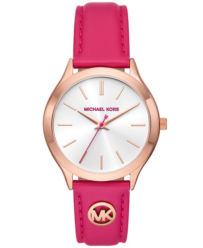 Macy's red michael kors hot sale watch