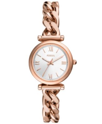 Women's Carlie Three-Hand Gold-Tone Stainless Steel Watch 28mm