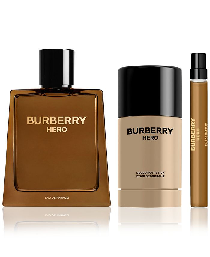 Burberry Men's 3Pc. Hero Eau de Parfum Gift Set Macy's