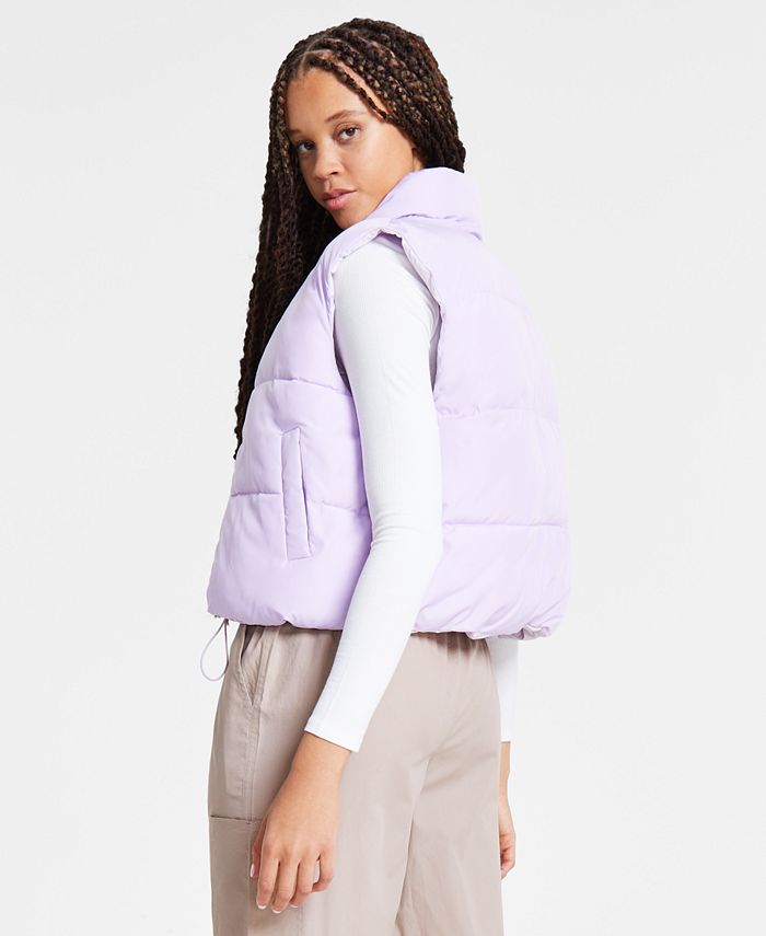 Madden Girl Juniors' Reversible ZipFront Puffer Vest Macy's
