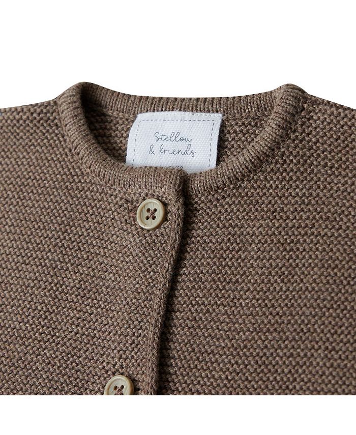 Cardigan Donna Cotone Cardigan Neonato Stellou Friends Maglina