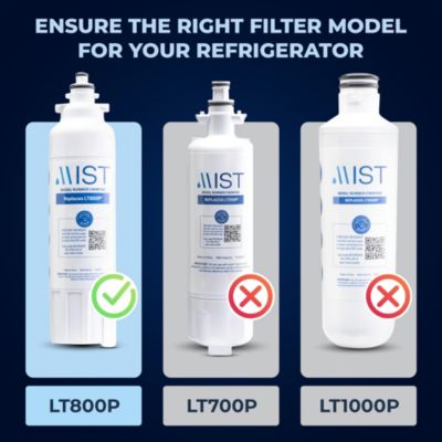 LG Refrigerator Water Filter, Compatible with LG Water Filter 3 Pack