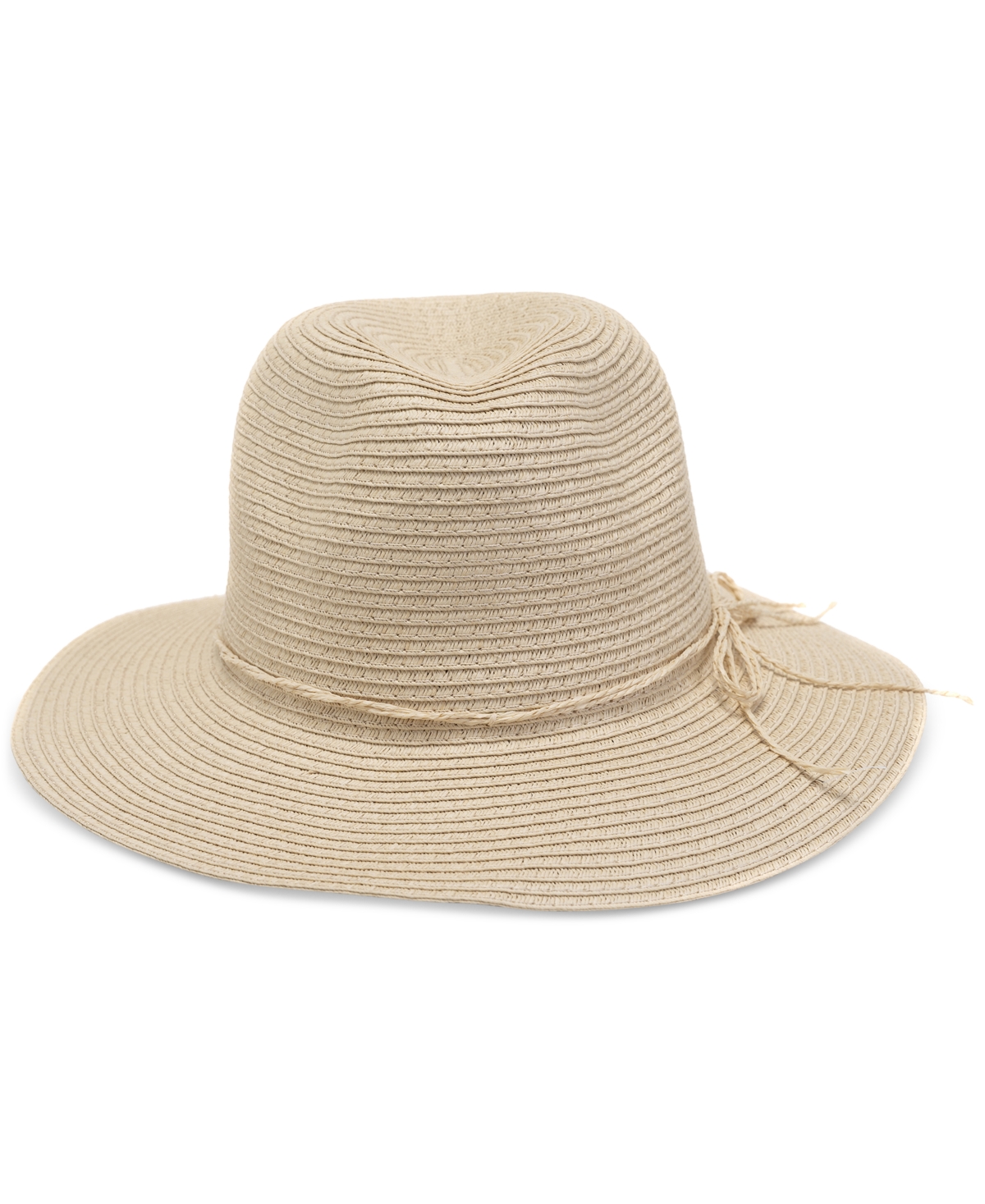 Shop Style & Co Basic Straw Panama Hat In Natural