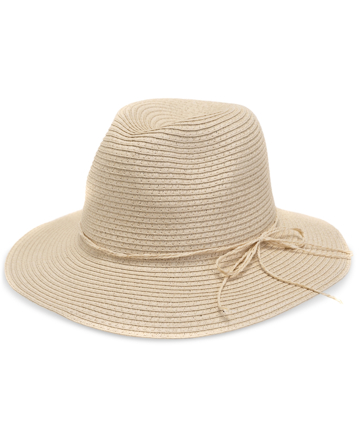 Basic Straw Panama Hat - White