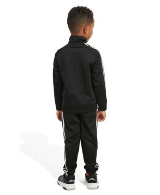 adidas Little Boys Tricot Jacket and Jogger Pants, 2-Piece Set