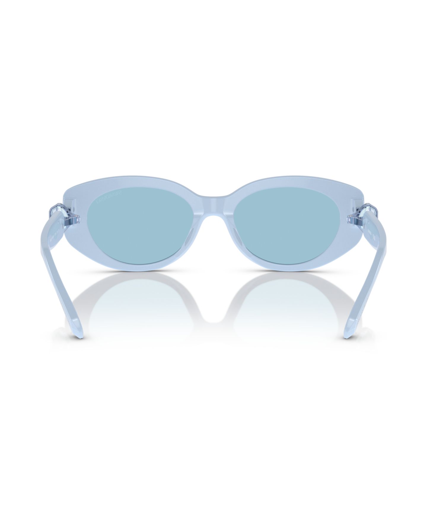 Женские солнцезащитные очки Swarovski Sunglasses, Mirror SK6002, цвет: Светлый синий — фото 4