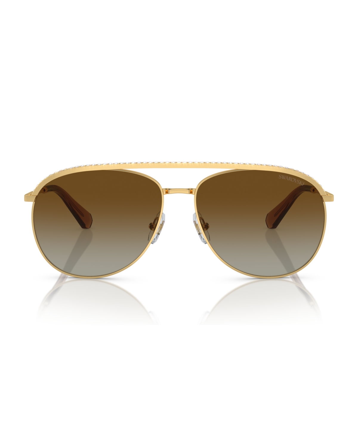 Swarovski Women's Polarized Sunglasses, Gradient SK7005