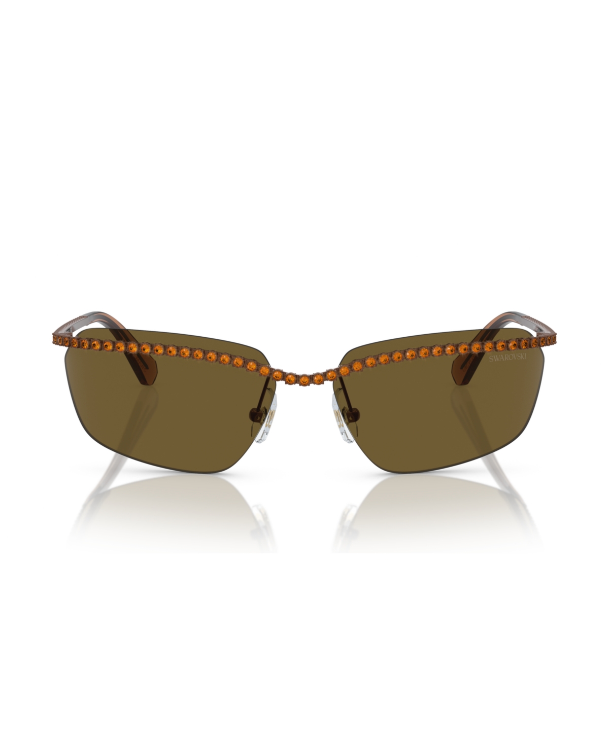 Swarovski Women's Sunglasses Sk7001 In Brown