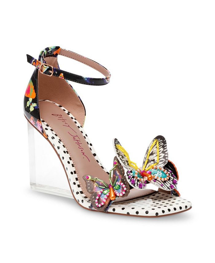 Buy JM LOOKS Fashion Multi Colour Wedges Heels Sandals With Solid