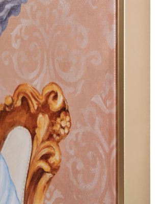 Pet Portrait Bridger Kitty Framed Canvas Wall Art