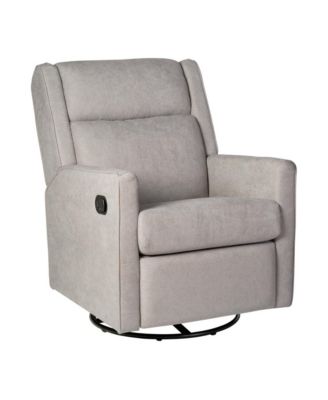 Dara 3-In-1 Traditional Manual Recliner Rocker Swivel Glider Chair