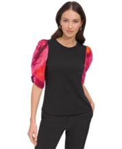 Macys womens pink tops best sale