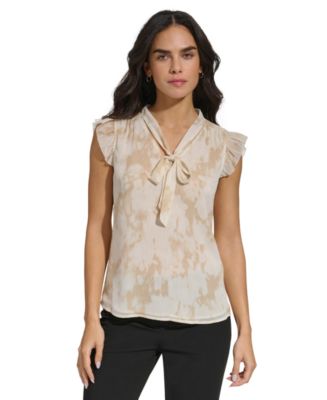 macy's calvin klein womens tops
