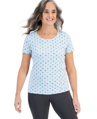 売れ筋商品|||スタイルアンドコー カットソー トップス レディース Women's Cotton Short-Sleeve Scoop-Neck Top, PXS-4X, Created for Macy's Warm Blush 81w3vXCtAjL.jpg