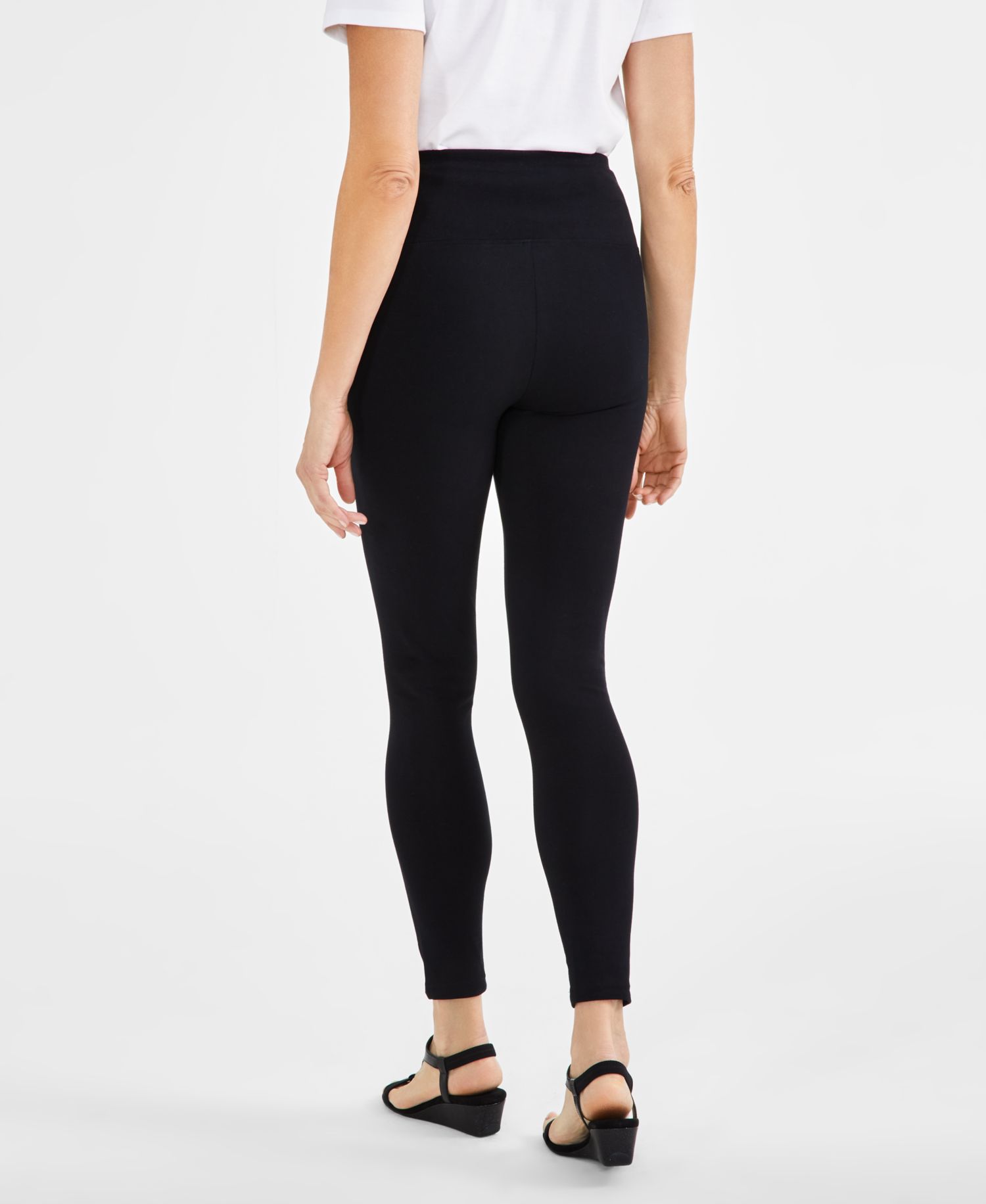 Petite High-Rise Basic Leggings