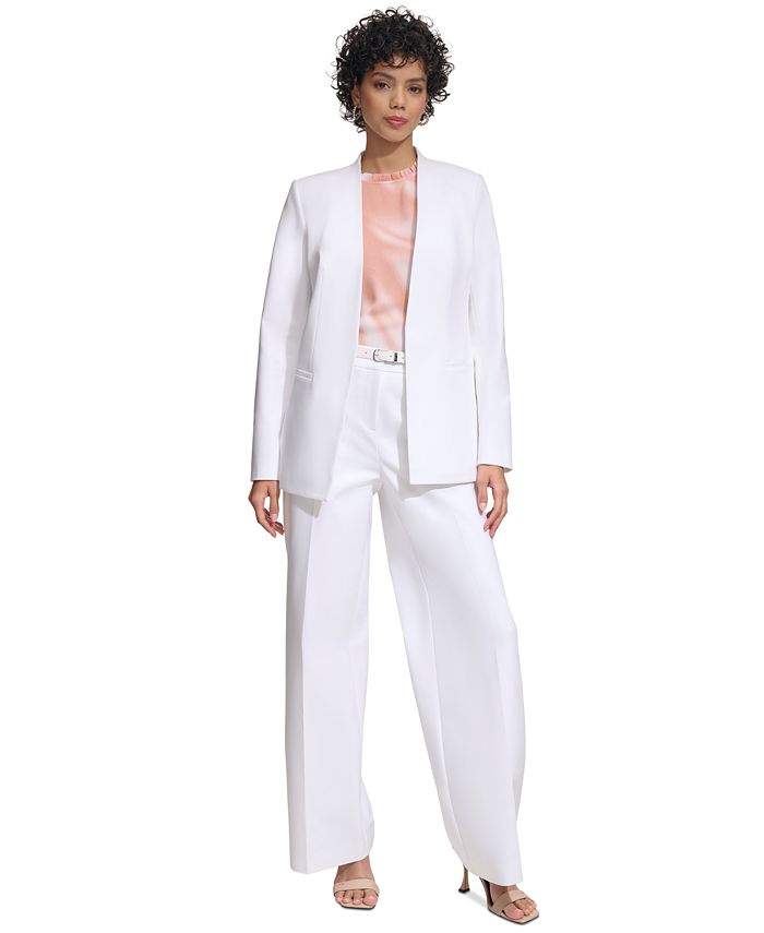 Macy's white blazer clearance