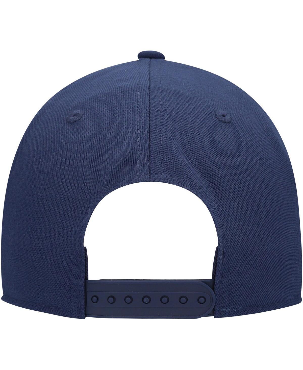 Fanatics Men's  Deep Sea Blue Seattle Kraken Primary Team Logo Snapback Hat In Deep Sea Blue