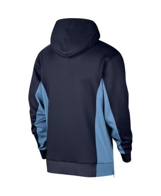 Men's Navy Memphis Grizzlies 2023/24 Authentic Showtime Full-Zip Hoodie