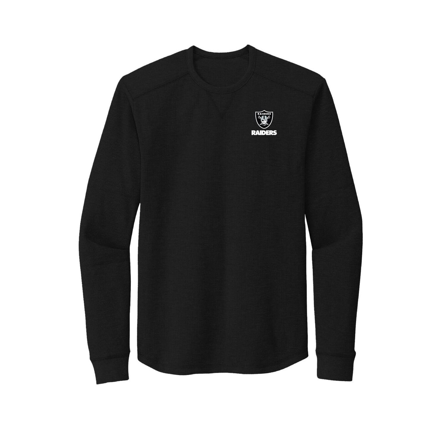 Men's Black Las Vegas Raiders Cavalier Long Sleeve T-shirt