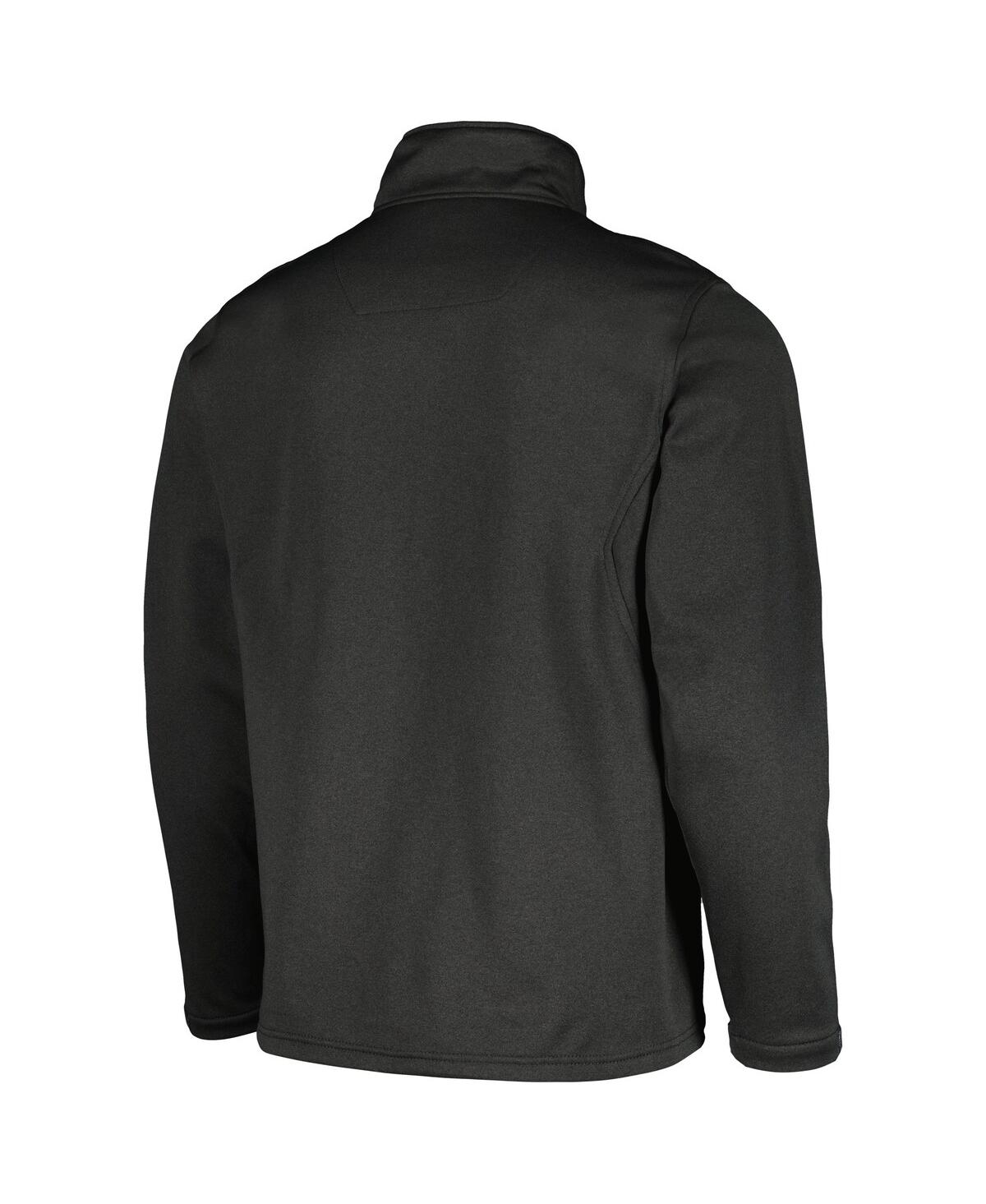 DUNBROOKE MEN'S DUNBROOKE HEATHER BLACK BALTIMORE ORIOLES EXPLORER FULL-ZIP JACKET 