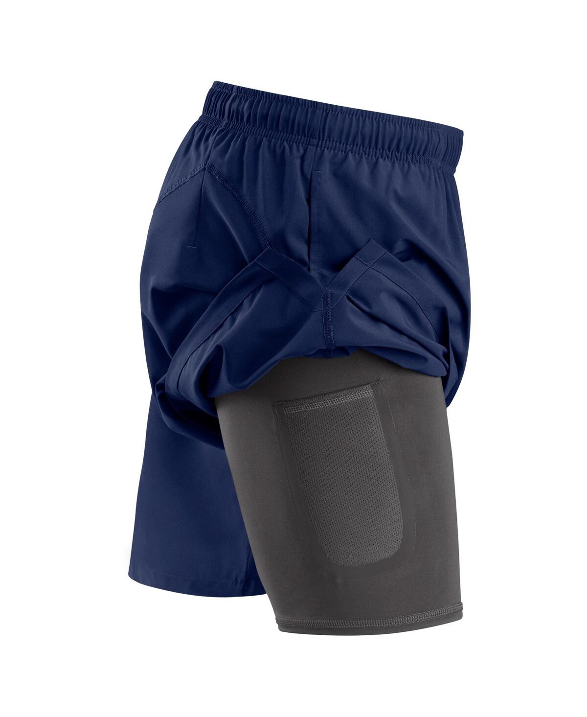 Men's FanaticsNew York Rangers Authentic Pro Tech Shorts - Navy