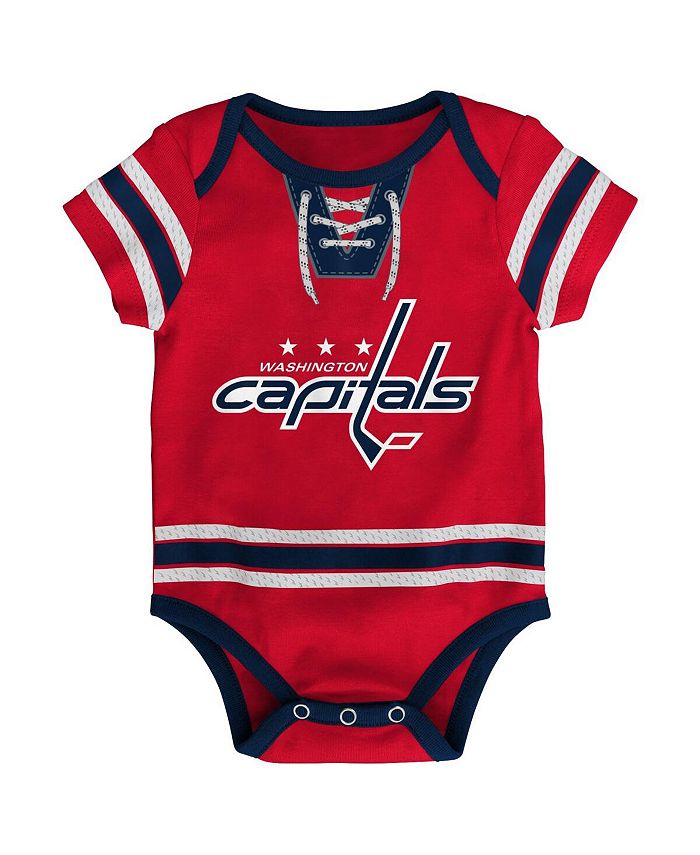 Outerstuff Infant Boys and Girls Red Washington Capitals Hockey Jersey