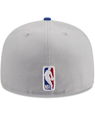 Men's Gray, Blue New York Knicks Tip-Off Two-Tone 59FIFTY Fitted Hat