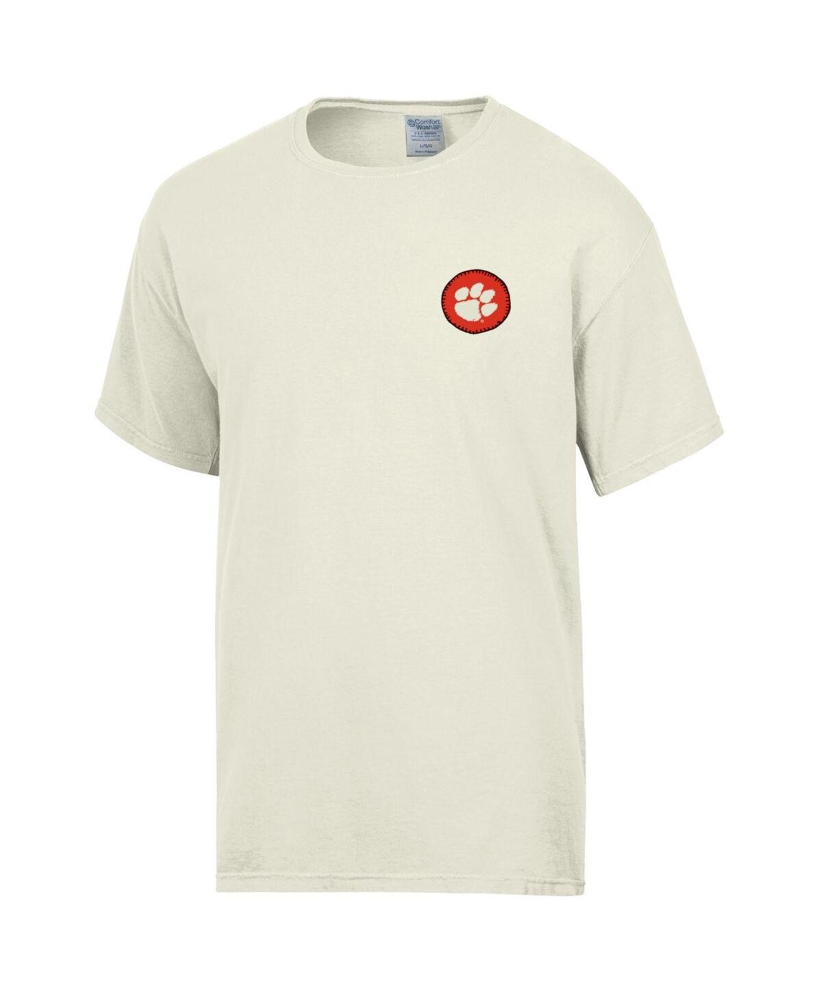 COMFORTWASH MEN'S COMFORTWASH CREAM CLEMSON TIGERS CAMPING TRIP T-SHIRT 