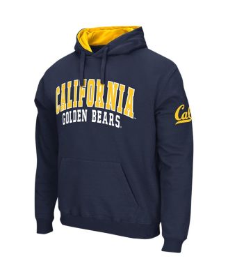 Men's Navy Cal Bears Double Arch Pullover Hoodie