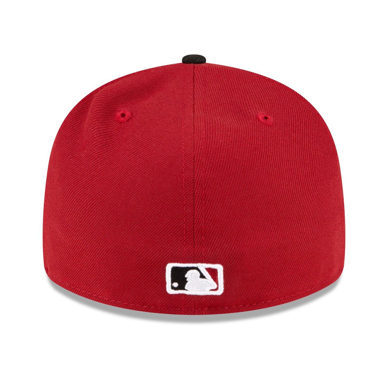 Men's Red, Black Arizona Diamondbacks Home Authentic Collection On-Field Low Profile 59FIFTY Fitted Hat