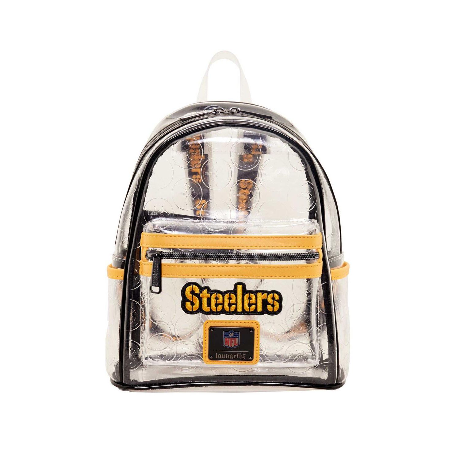 Men's and Women's Pittsburgh Steelers Clear Mini Backpack