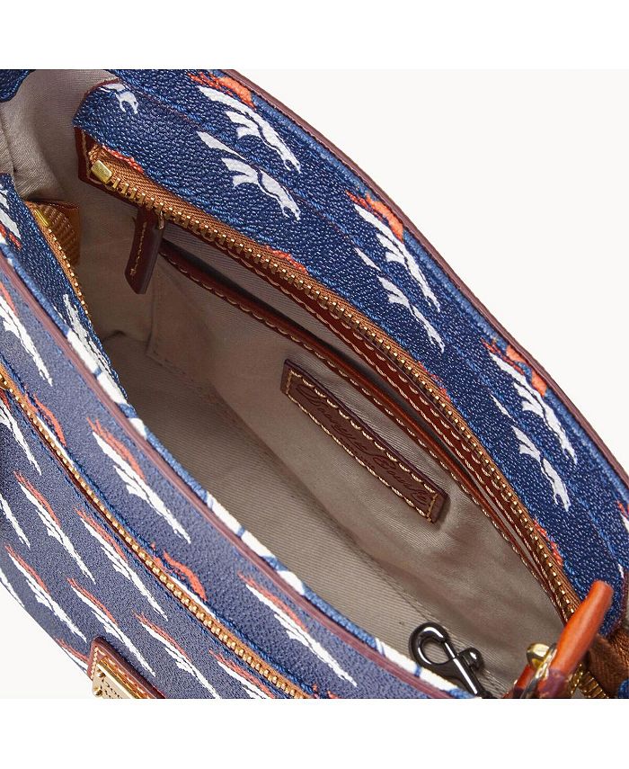 Dooney & Bourke Women's Denver Broncos Signature Small Zip Crossbody